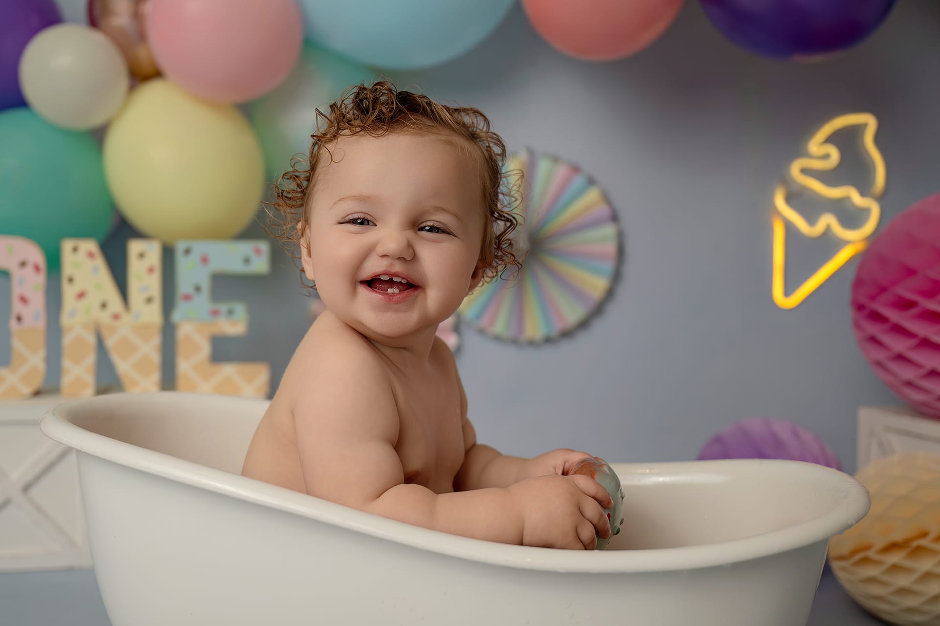 cakesmash thema ice cream bij Little Miracle memories