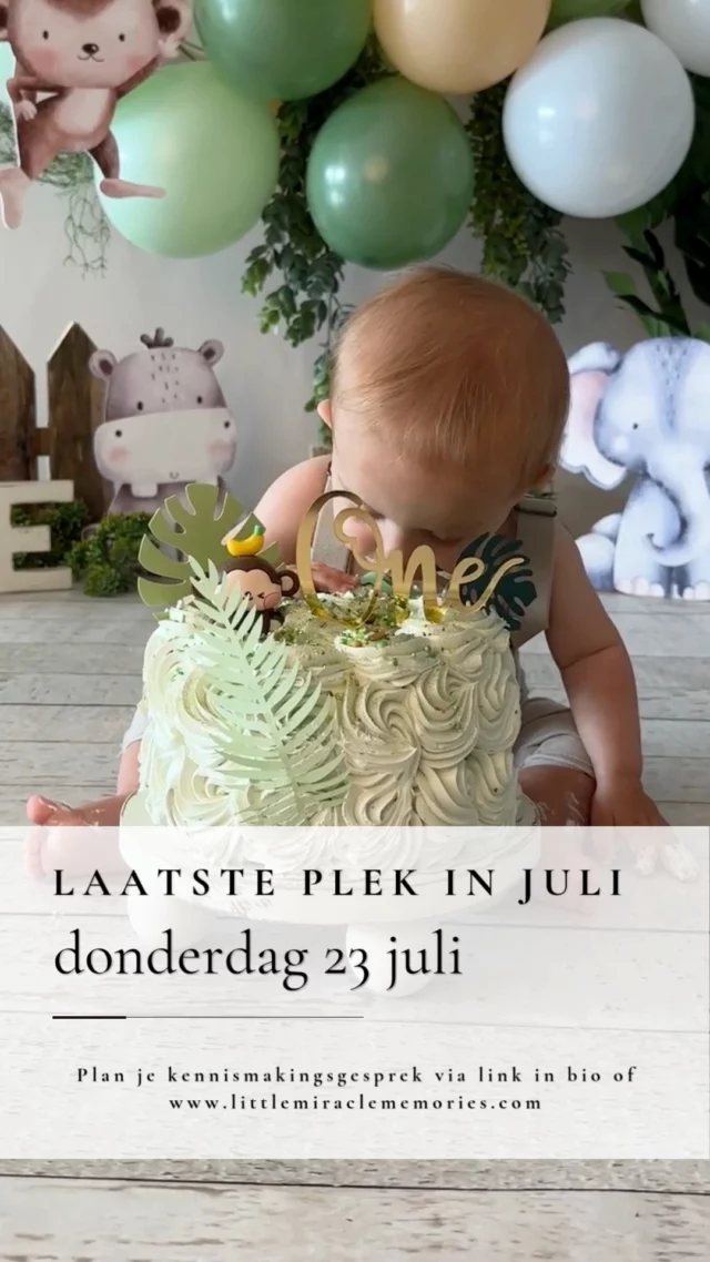 Laatste vrije plek in juli: donderdag 23 juli
Augustus VOLZET
September nog 2 plaatsen vrij

Plan je discovery call via link in bio of www.littlemiraclememories.com

#zwangerschapsfotosessie #zwangerschapsfotograaf #zwangerschapsfotos #zwangerschapsfotografie #cakesmashfotograaf #cakesmashfotografie #cakesmashfotoshoot #kidsfotograaf #kidsfotoshoot #kidsfotografie #kinderfotografie #littlemiraclememories #littlemiraclememorieszandhoven #zandhoven